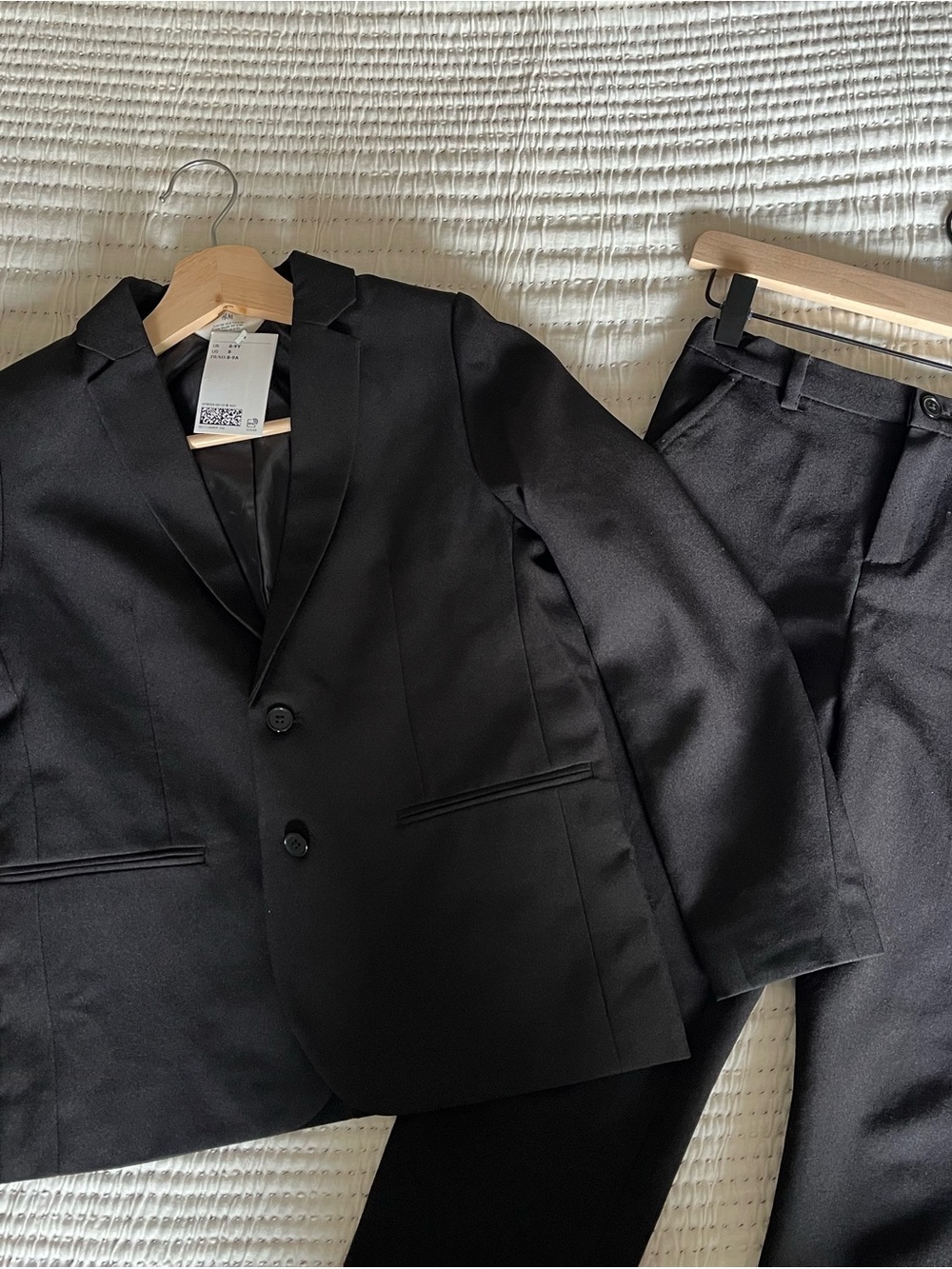 H&M Black Boy's Suit Blazer and Trousers